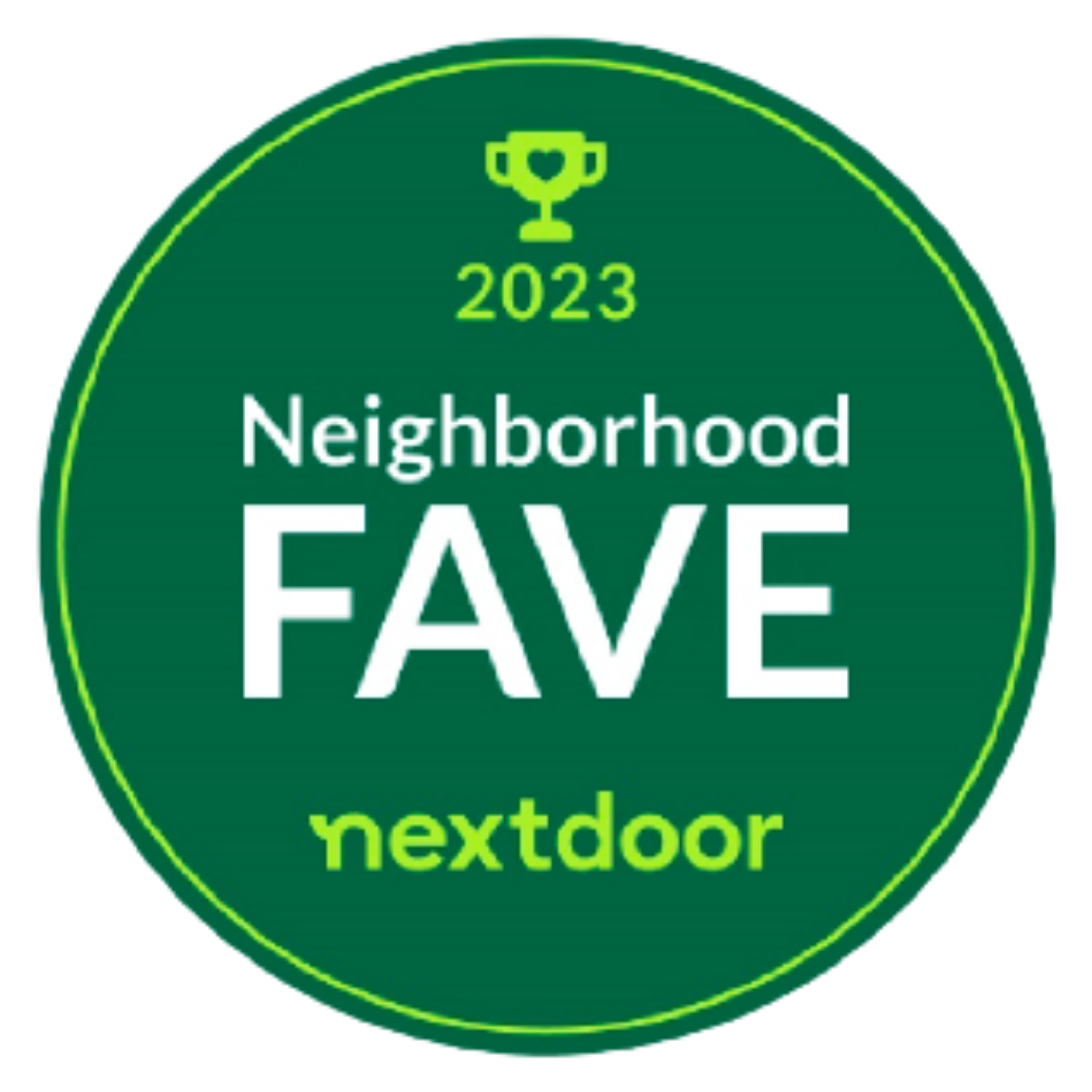 Nextdoor Neighborhood Fave 2023