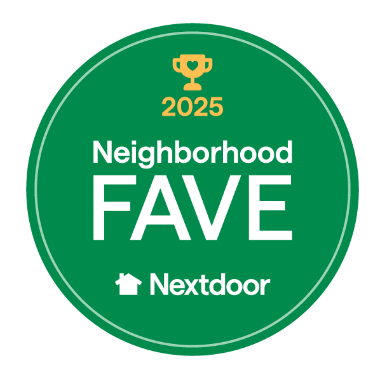 Nextdoor Neighborhood Fave 2025